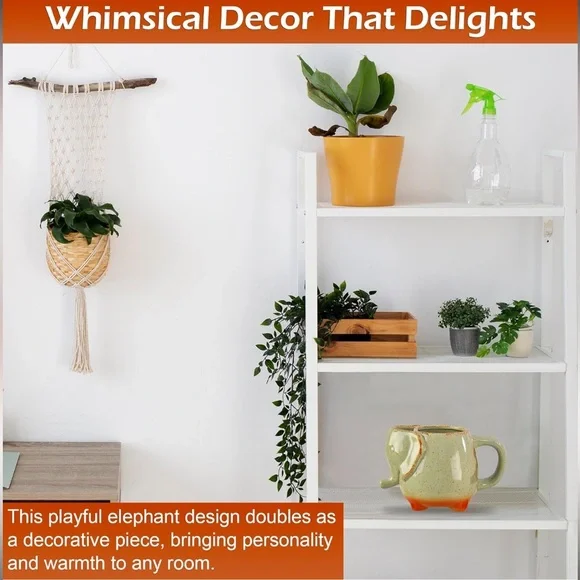 Elephant Tea Ceramic Mug - 16oz (NEW) - Picture 4 of 8